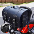 Top case de moto retro, baúl universal grueso e impermeable, maleta de viaje con cerradura de combinación de seguridad y asa de transporte, maleta de almacenamiento para casco de moto, aspecto elegante