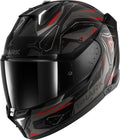 Shark, Casco de moto integral SKWAL i3 LINIK Negro / Rojo / Gris, L