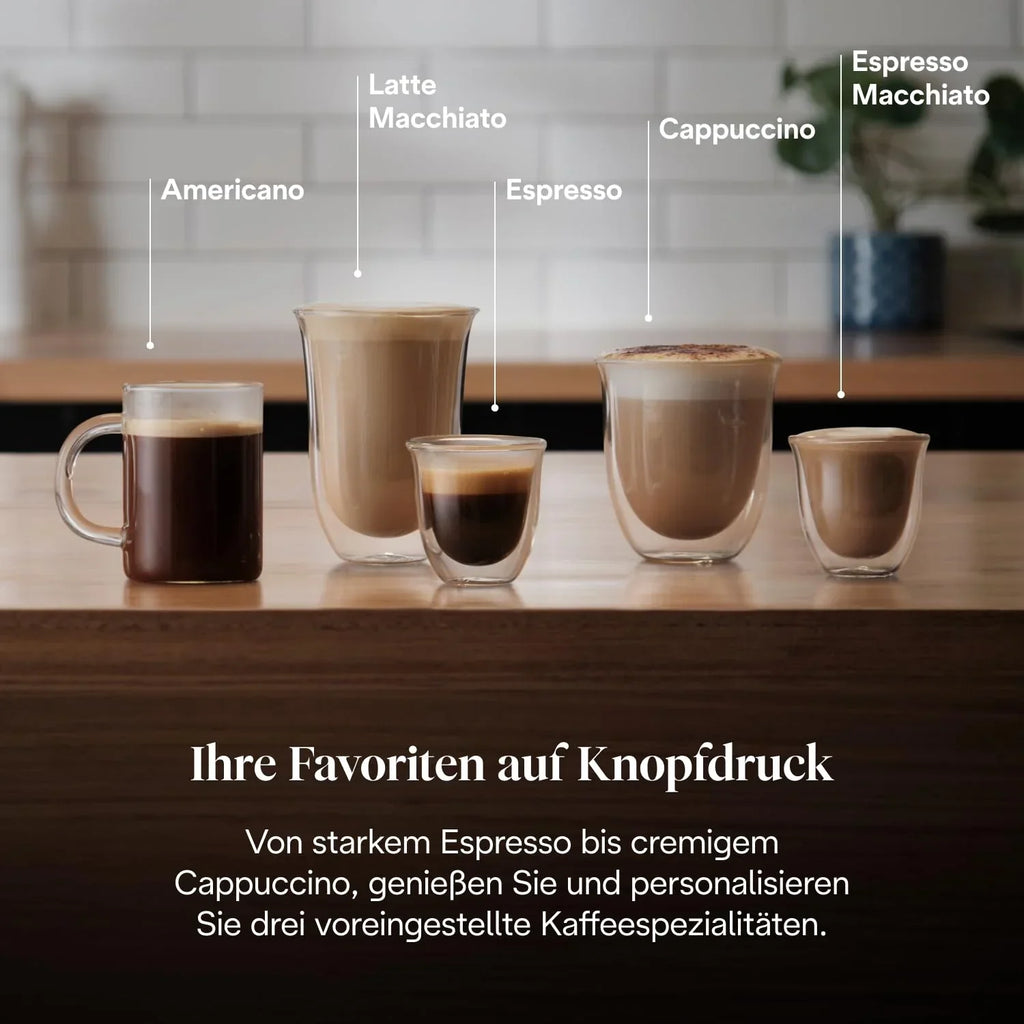 Máquina de café espresso De'Longhi La Specialista Arte EC9155.MB, 8 niveles de molienda, 15 bares, 3 temperaturas, boquilla para espuma de leche, kit de barista
