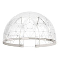 VEVOR Tienda de Campaña Burbuja Domo 3,6 x 2,2 m Tienda Iglú Transparente Resistente para 4 a 7 Personas con Ventanas para Exterior, Camping, Terraza y Jardín