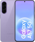 Samsung Galaxy A57 5G, 512 GB, móvil fino con IA, 8 GB, gran angular de 50 MP, autonomía de 2 días, batería de 5000 mAh, IP68, garantía del fabricante de 3 años + 1 año extra, color lila (versión española)