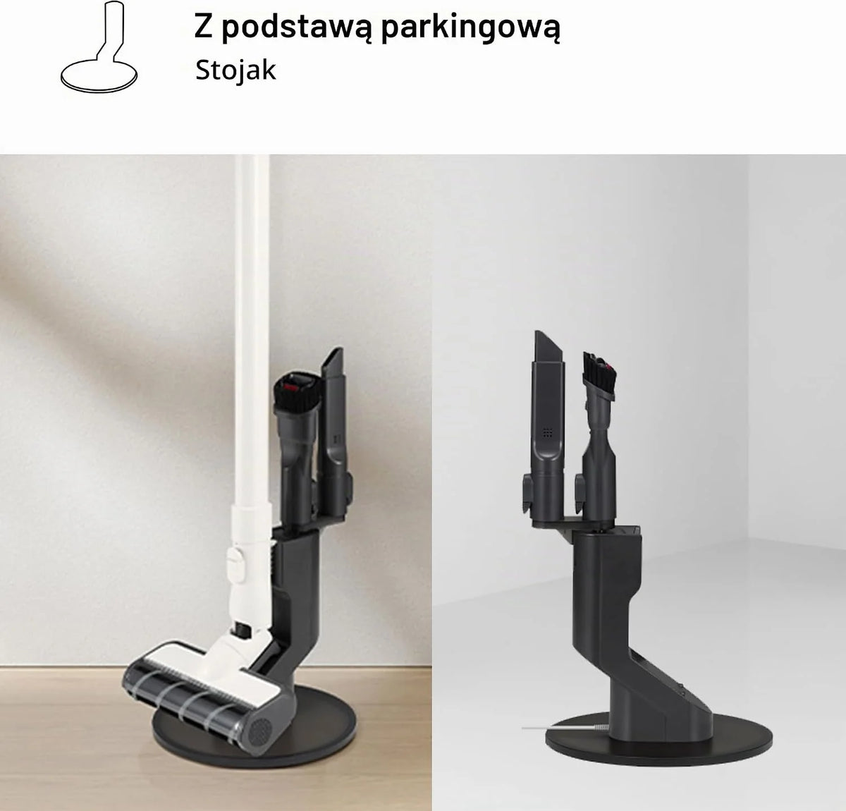 LG A9C-SLIM1C odkurzacz CordZero, odkurzacz z systemem kompresji pyłu, cykloniczny, ssący 150 W, dysza do różnych powierzchni, podstawa parkingowa, 1,9 kg, biały