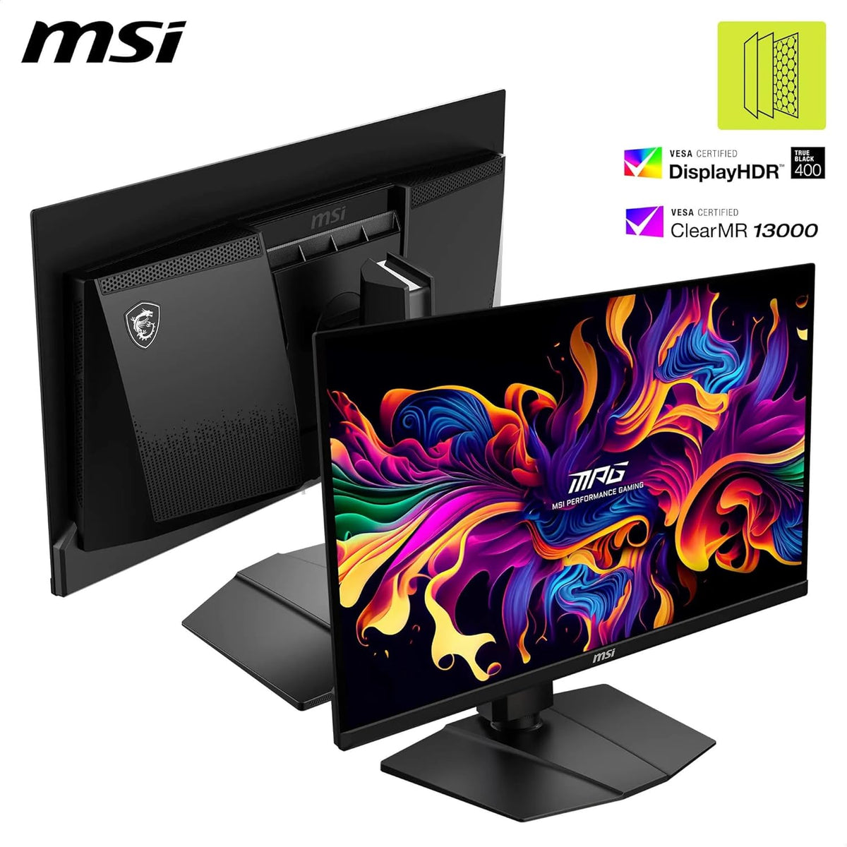 Monitor Gaming MSI MAG 271QP QD-OLED de 26,5" WQHD - Panel Quantum Dot OLED 2560 x 1440, 240Hz / 0,03ms, 99% DCI-P3, ΔE≤2, DisplayHDR True Black 400 - DP 1.4a, HDMI 2.1