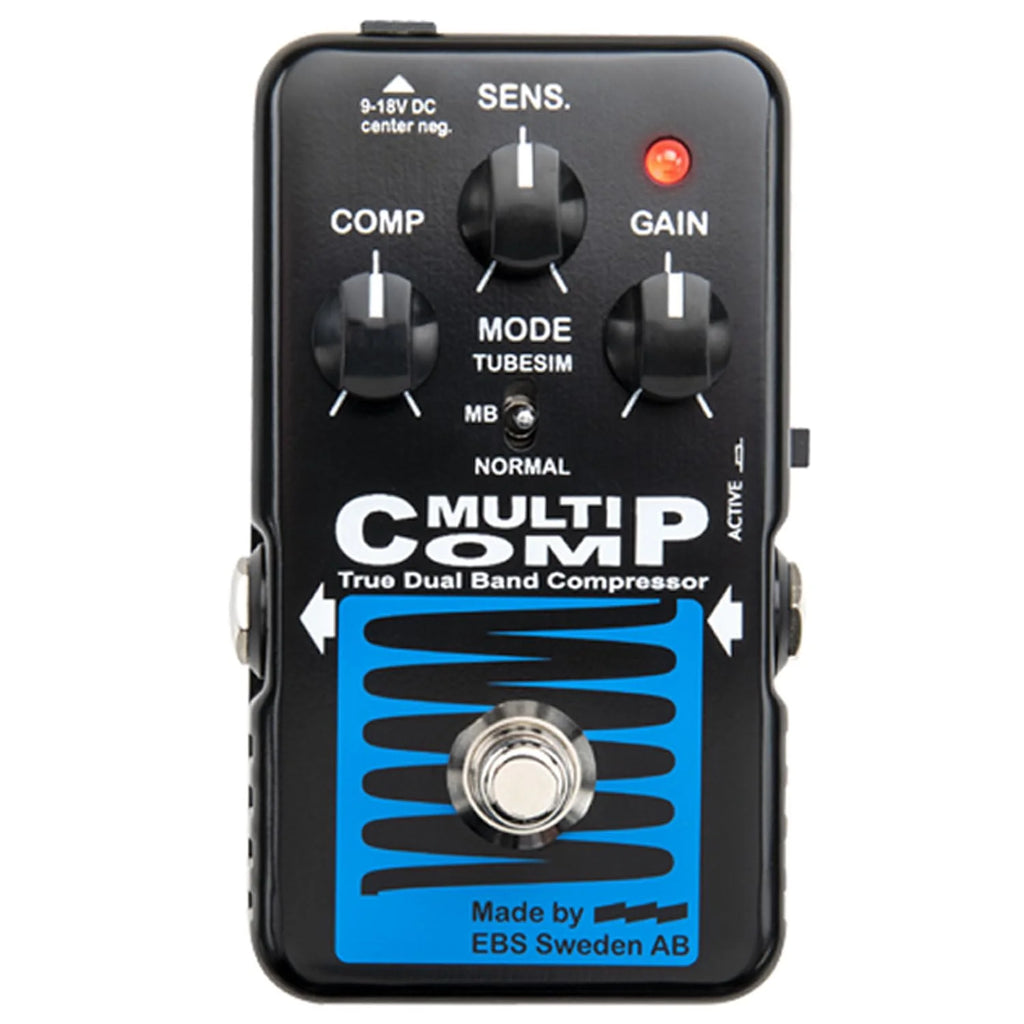 EBS Multicomp kompresor do Bass Blue z zasilaczem