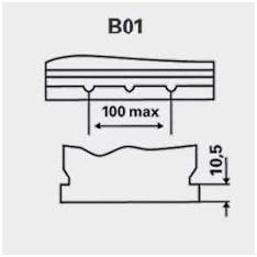 BATERÍA YUASA YBX5334 SILVER 12V 100Ah 830A