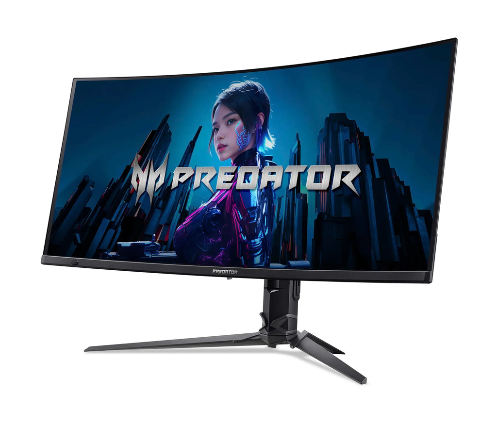 Monitor gaming X34X5 de 34 pulgadas QD-OLED curvo UWQHD 3440 x 1440 240 Hz 0,01 ms USB-C 90W con concentrador USB