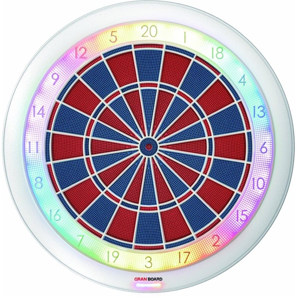 Diana electrónica inteligente GranBoard 132, tamaño de torneo, color negro, con conectividad a la aplicación y modos multijugador