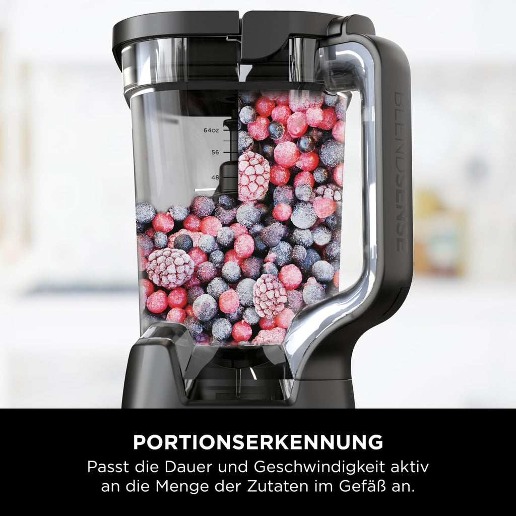Ninja 2-en-1 Detect Power Mixer Pro & Single Serve, Licuadora de 1200W con jarra y vaso individual, para preparar batidos, picar verduras y bebidas heladas, Cobre/Negro, TB301EUCP