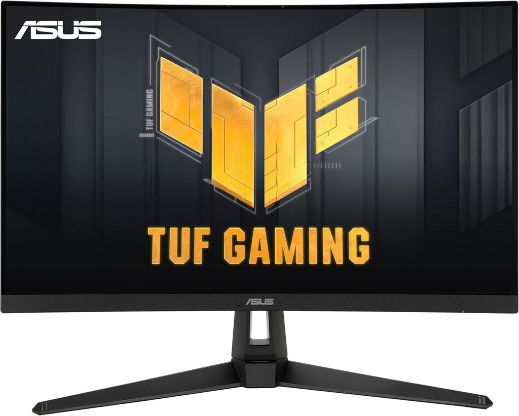 ASUS TUF Gaming VG27VH1B - Monitor PC eSport 27" FHD - Panel VA curvo - 16:9 - 165Hz - 1ms - 1920x1080 - HDMI y VGA - Altavoces - AMD FreeSync Premium - ELMB - 120% sRGB