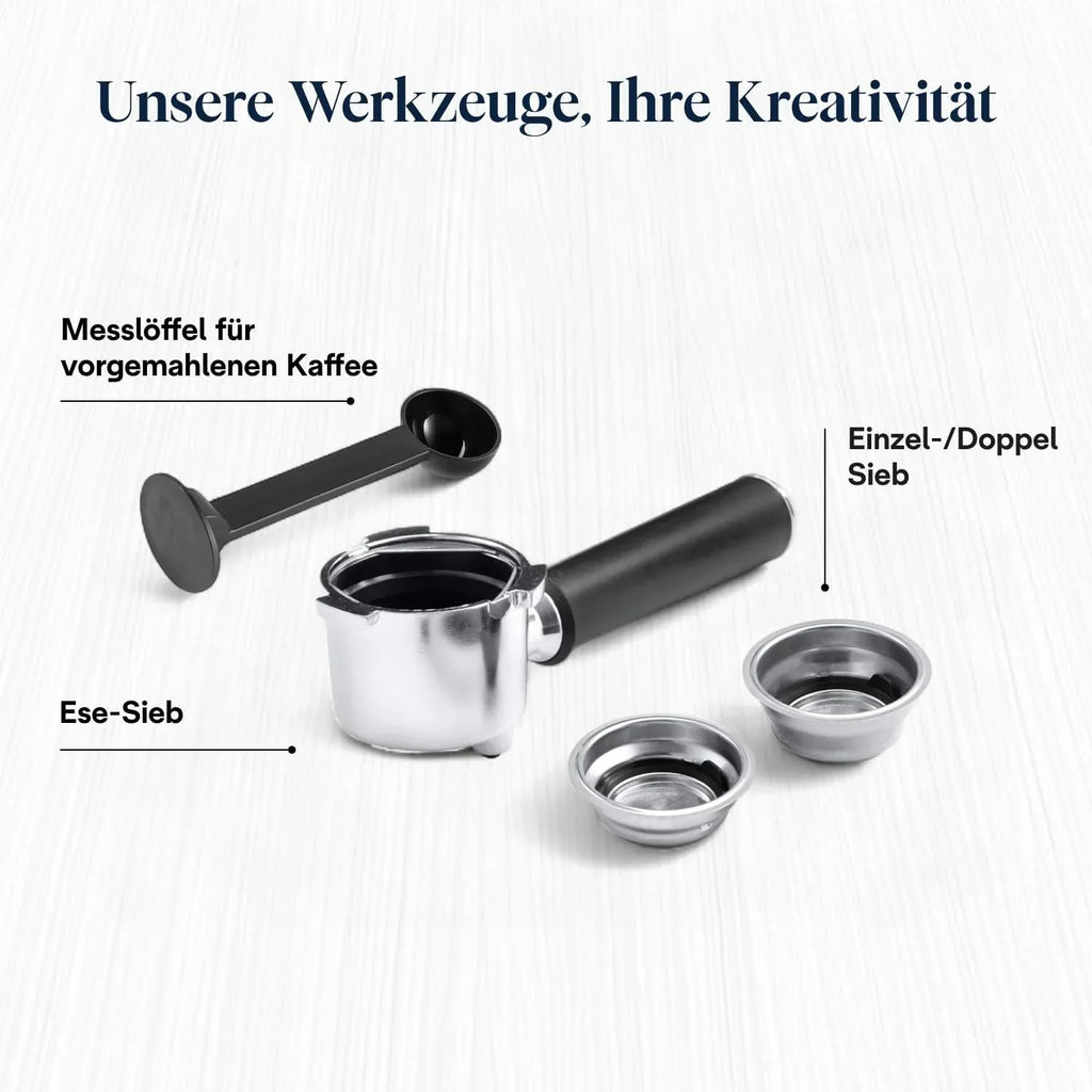 Cafetera espresso De'Longhi EC 685.M Dedica Style 1L – 15 bares, boquilla para espuma de leche, 15 cm, metal