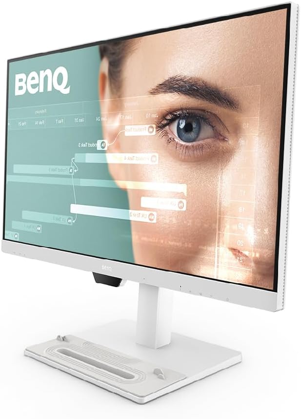 Monitor BenQ GW2790QT (27 pulgadas, QHD, IPS, cargador USB-C, DP/HDMI, diseño ergonómico, micrófono con cancelación de ruido) compatible con MacBook