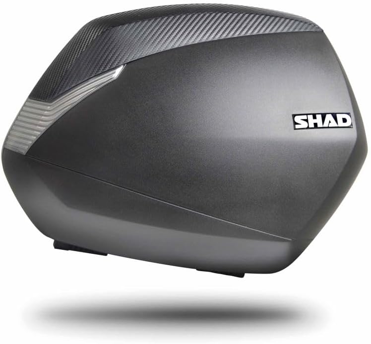 Genérico Par de maletas laterales para moto SH36 Carbon SIDE CASES SH 36 compatibles con soportes SHAD