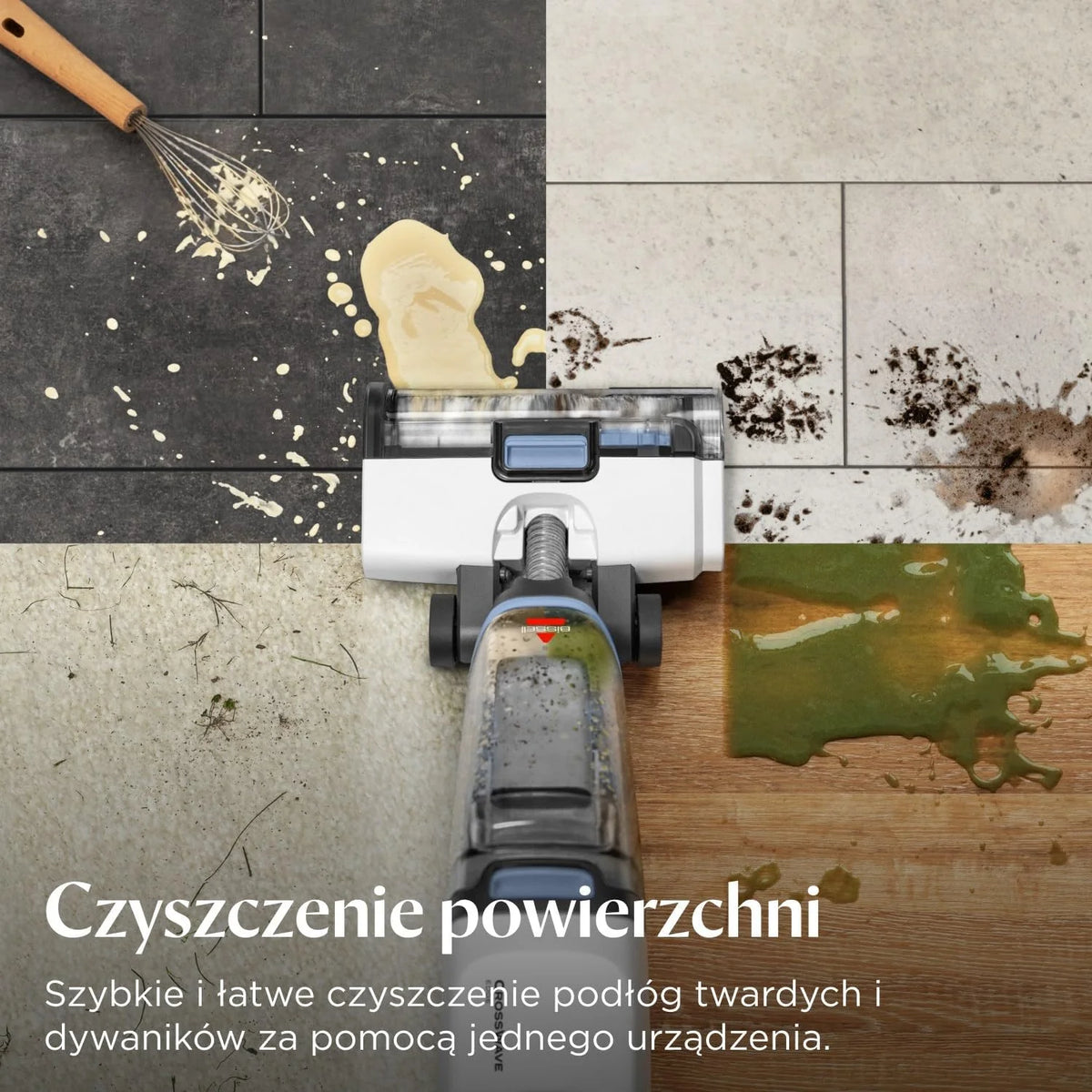 BISSELL CrossWave Edge Odkurzacz Piorący Pionowy 4088N