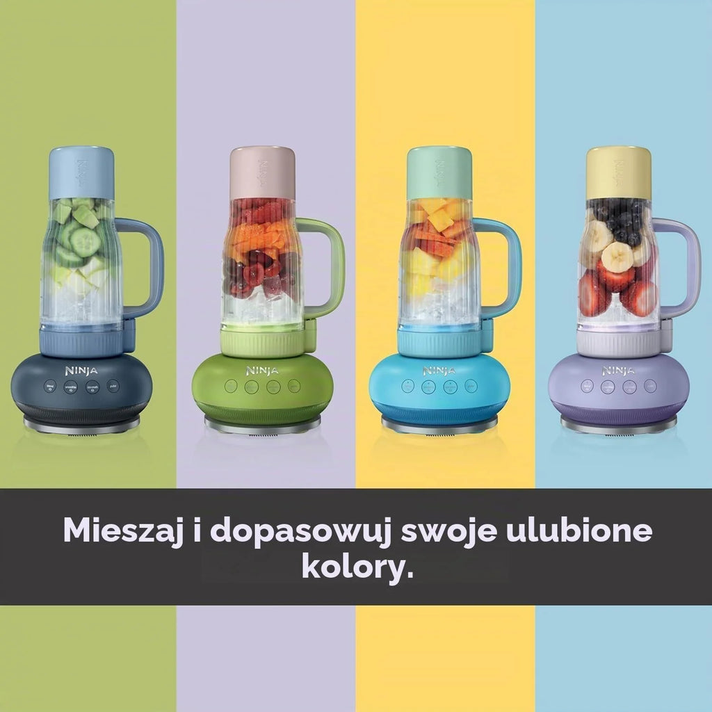 Ninja BlendBoss Blender z przenośnym kubkiem, osobisty blender, DB351UKCY