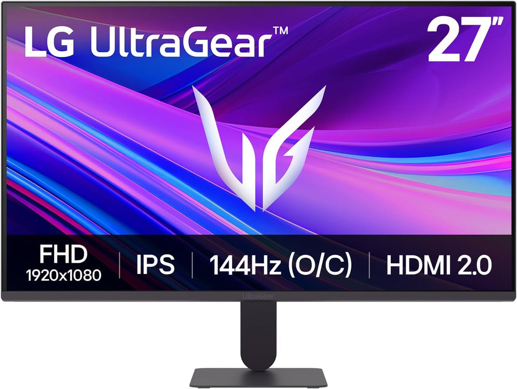 LG Ultragear™ 27G411A-B.AEU Monitor Gaming 27" - Panel IPS con resolución FHD (1920x1080), 5ms GtG 144Hz, HDR 10, sRGB 99% (CIE1931), AMD FreeSync, inclinable, DisplayPort 1.4, HDMI 2.0