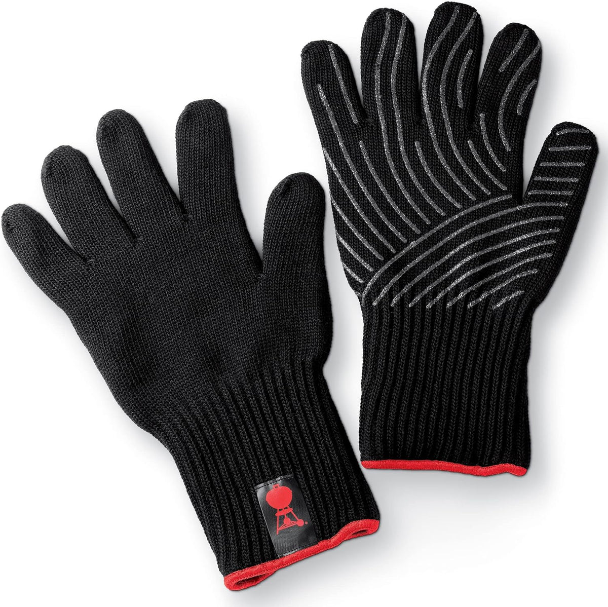 Weber Better Accesorios para barbacoa, Metal 6764 y 6670 Par de guantes de protección para barbacoa L/XL