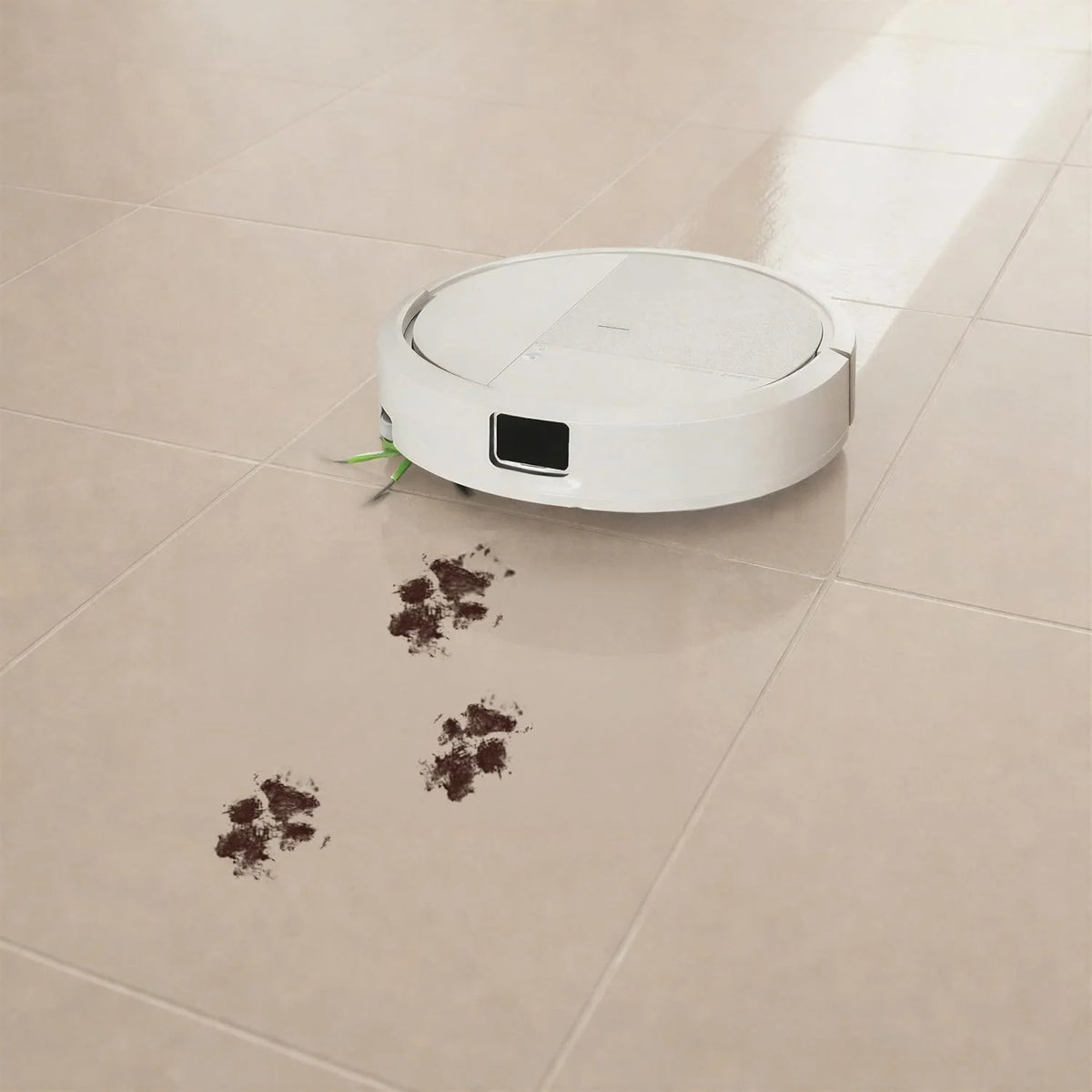 iRobot Roomba® 115 Combo ze stacją Auto Empty, robot odkurzająco-mopujący, moc ssania 15000 Pa, nawigacja z Clearview™ LiDAR, biały