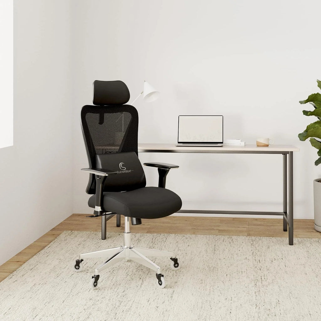 CLOUVOU CleverSeat Ergonomiczne krzesło biurowe [NR 1 W RANKINGU]