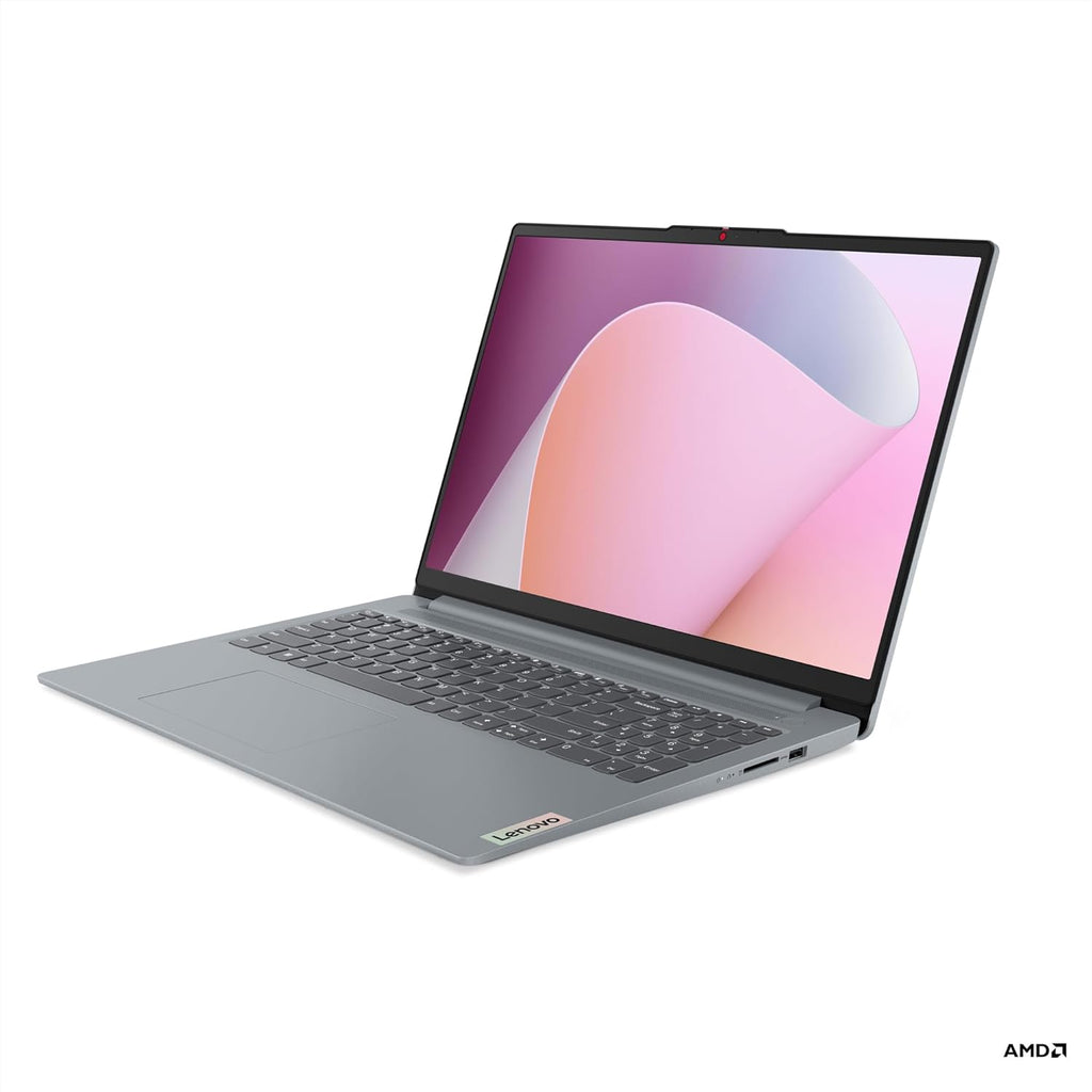 Lenovo IdeaPad Slim 3 16ABR8 - Ordenador portátil de 16'' WUXGA (AMD Ryzen 7 5825U, 16 GB de RAM, 512 GB SSD, AMD Radeon Graphics, Windows 11 Home), teclado AZERTY francés - Gris