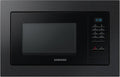 Samsung MG20A7013CB/EG kuchenka mikrofalowa do zabudowy z grillem, 850 W, pojemność 20 l, mała kuchenka mikrofalowa do wnęki 28 cm, z ramą montażową, Crusty Plate, odporne na zarysowania wnętrze