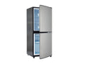 Mini refrigerador-congelador 106L - Doble Zona - 7 temperaturas - acero inoxidable - Okwish