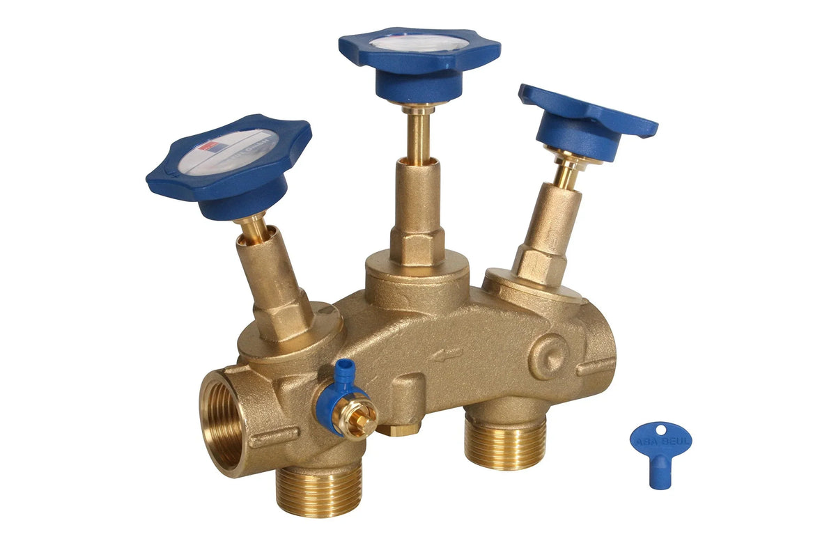 Sistema de descalcificación de agua AQMOS R2D272 incl. kit de conexión y bloque de montaje para hogares de hasta 7 personas, descalcificador antical