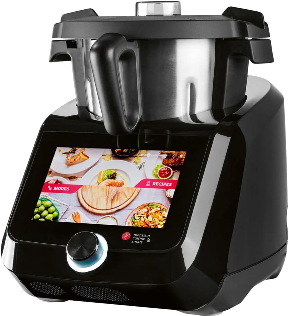 PSIDE SILVERCREST® Monsieur Cuisine Smart BLACK EDITION »SKMS 1200 B1«, 1200 W negro