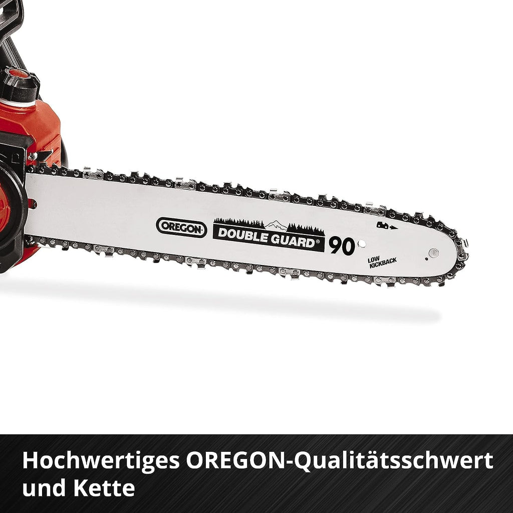 Motosierra de batería Einhell Professional GP-LC 36/35 Li-Solo Power X-Change (iones de litio, 36 V, 33 cm de longitud de corte, 15 m/s de velocidad de corte, motor eléctrico sin escobillas, sin batería ni cargador)