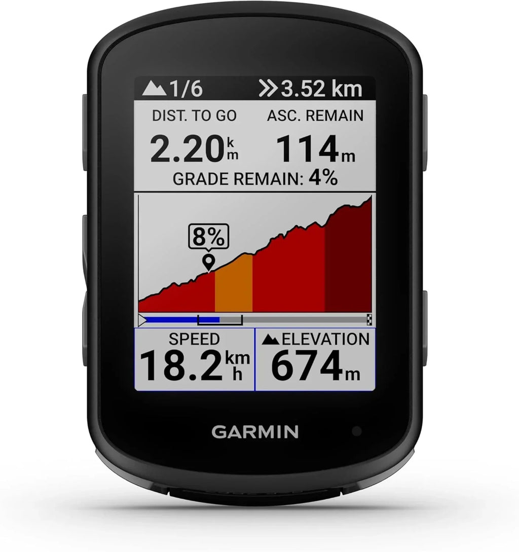 Garmin Edge 540, ciclocomputador GPS compacto con botones, entrenamiento adaptativo específico, navegación avanzada y más