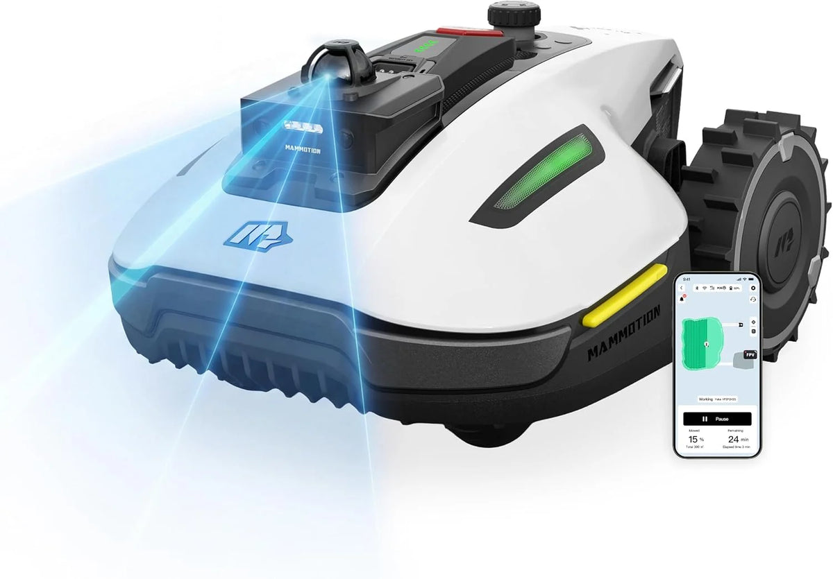 MAMMOTION YUKA mini 2 800 LiDAR robot koszący bez przewodu
