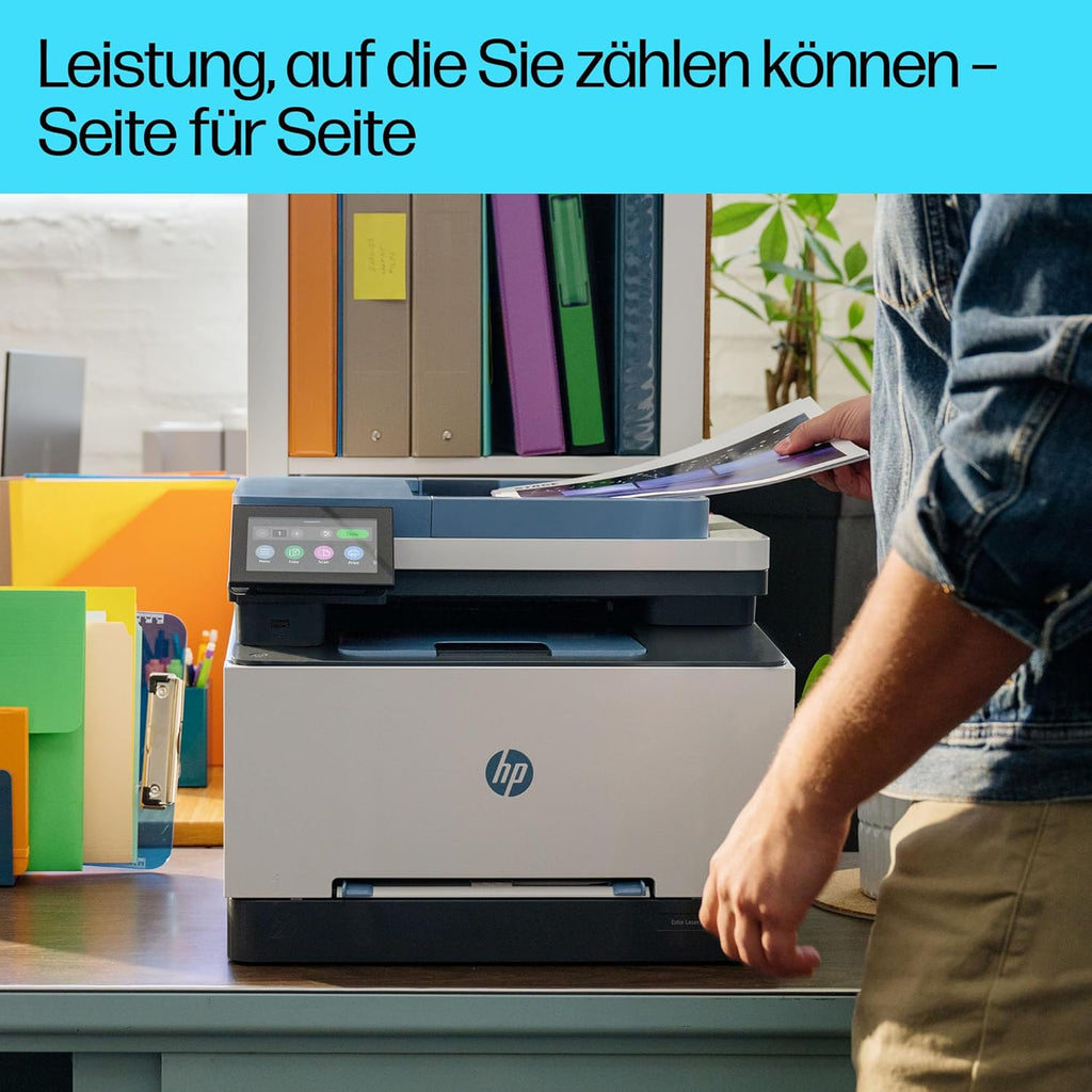 Impresora multifunción láser a color HP Color LaserJet Pro MFP 3302fdwg, fax, impresión automática a doble cara, pantalla táctil, Wi-Fi, Ethernet, USB, HP Wolf Pro Security