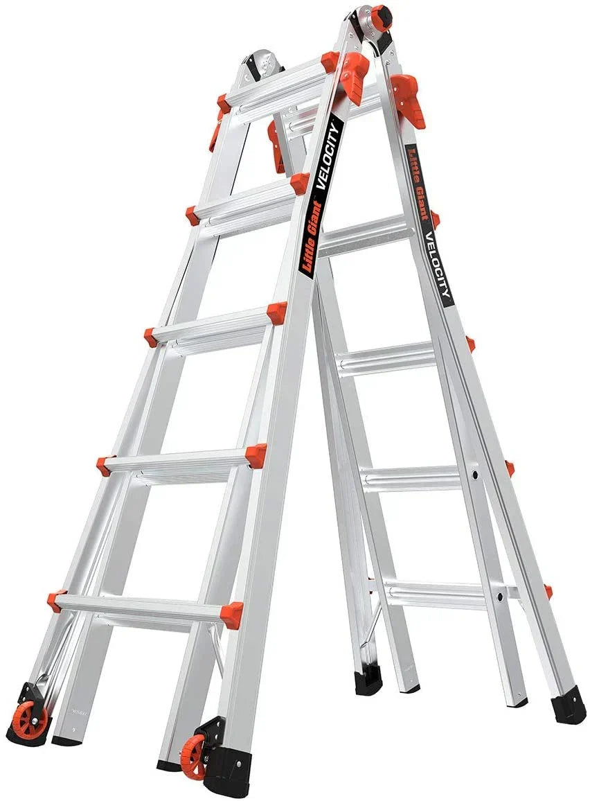 Escalera multipropósito Velocity de 22 pies modelo 2025, capacidad de carga de 300 lb, modelo 15422-001