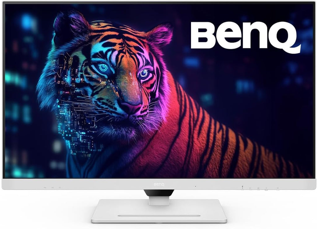 Monitor BenQ GW3290QT (32 pulgadas, QHD, IPS, cargador USB-C, DP/HDMI, diseño ergonómico, micrófono con reducción de ruido) compatible con MacBook
