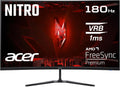 Acer Nitro ED320QRS3biipfx, Monitor Gaming curvo 31.5" FullHD VA, 180Hz (1920x1080, 16:9, AMD FreeSync Premium, 1ms (VRB), 250Nits, 2xHDMI 2.0/1xDP 1.4) Monitor PC, Color Negro