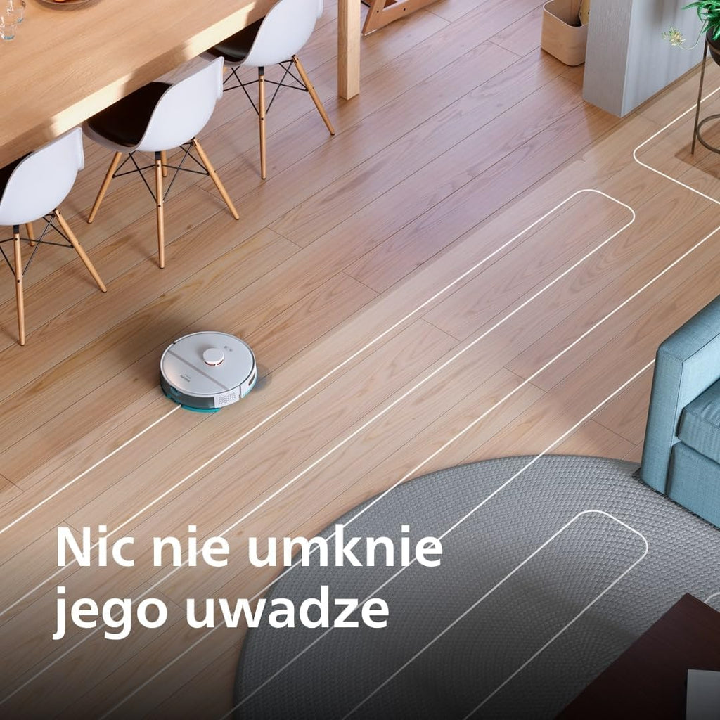 Philips HomeRun Robot Sprzątający serii 2000, 2700 Pa, Stacja Opróżniania