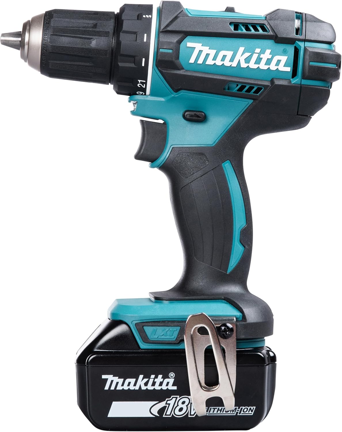 Taladro atornillador a batería DDF482RFJ 18V / 3,0 Ah, 2 baterías + cargador en MAKPAC
