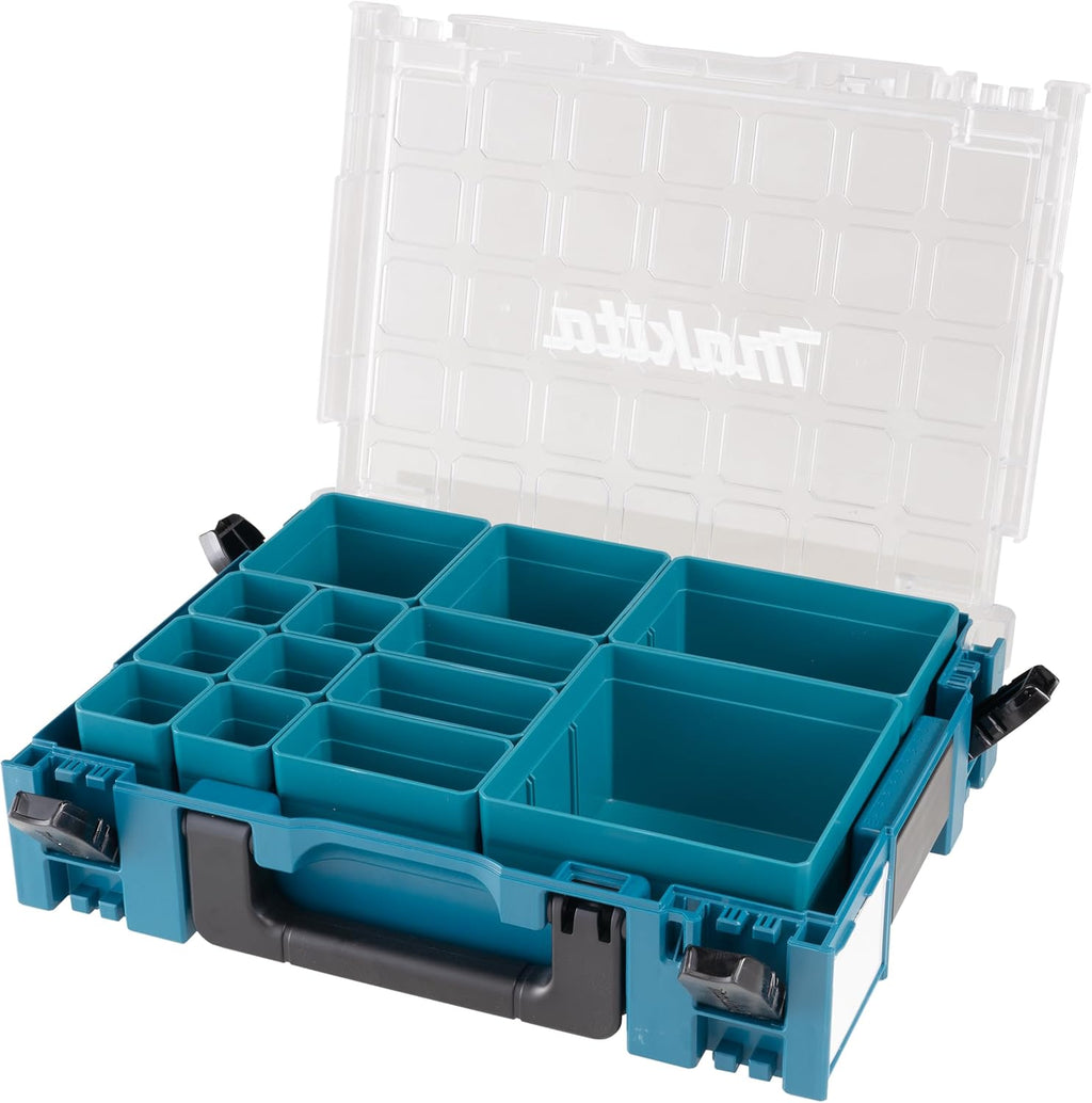 Juego organizador tipo MAKPAC clipable y apilable - MAKITA 191X80-2