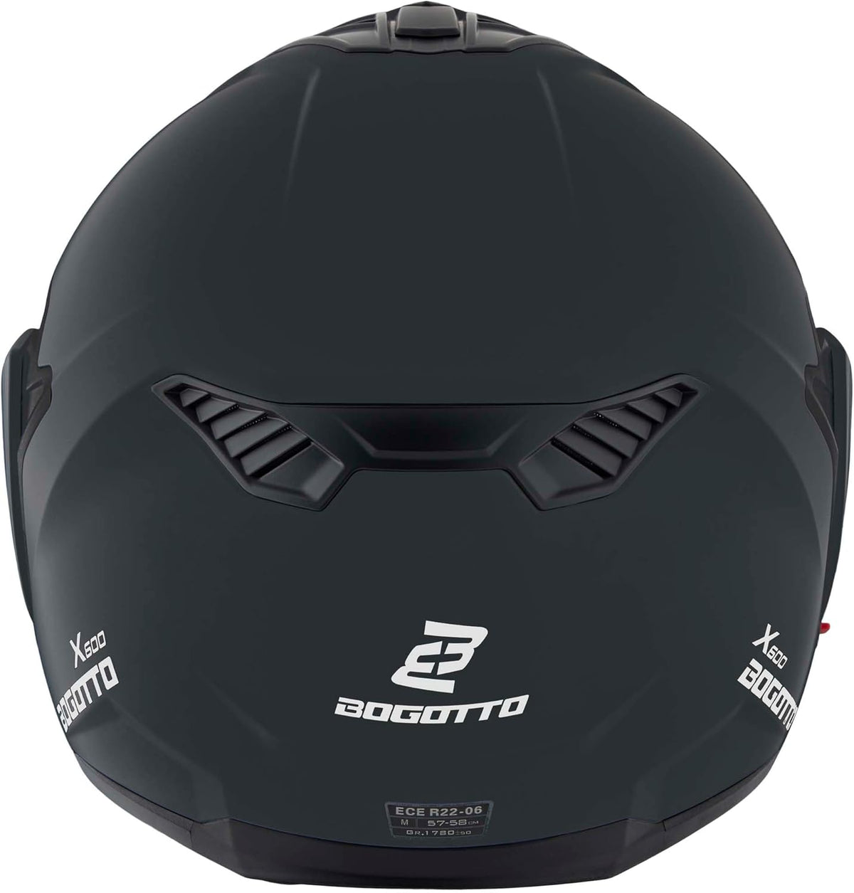 Casco Bogotto FS-X600, Negro Mate, L