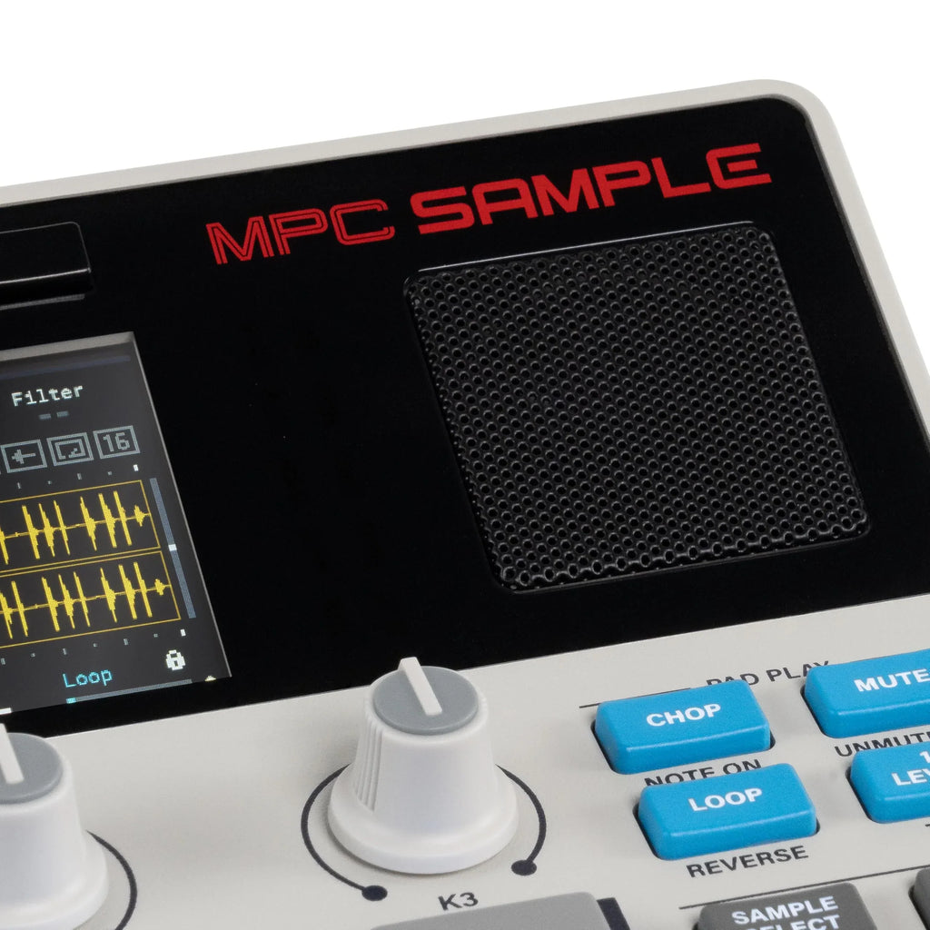 Akai Professional MPC Sample muestreador portátil independiente con batería, USB C, altavoz, micrófono, muestreo, secuenciación y producción musical