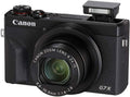 Canon PowerShot G7 X Mark III Negra – Cámara digital compacta 4K con conectividad Wi-Fi (3637C001)