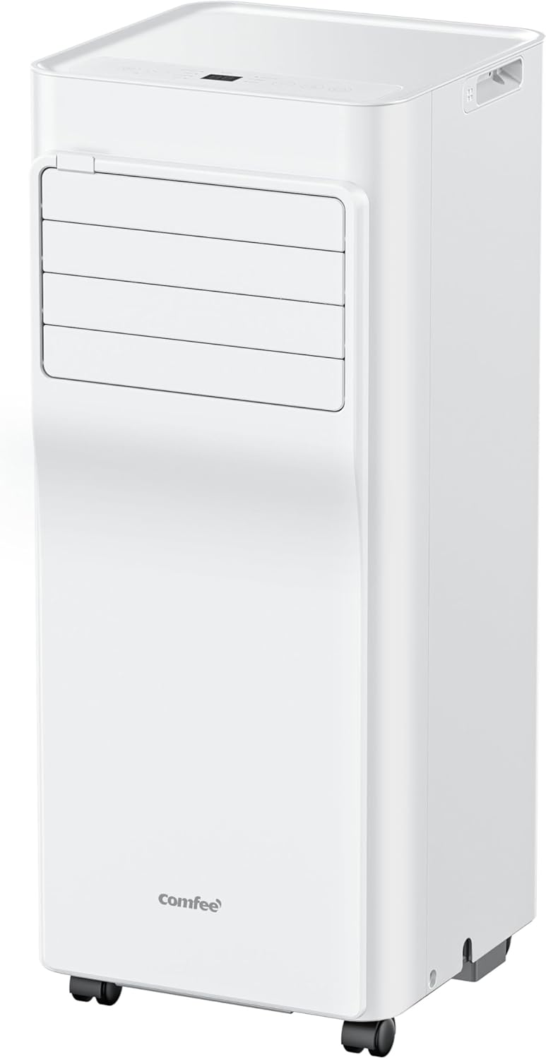 Aire acondicionado portátil Comfee MPPH-09CRN7, 9000 BTU 2,6kW, refrigeración, ventilación y deshumidificación, para habitaciones de hasta 88m³ (33㎡), aire acondicionado portátil con tubo de escape