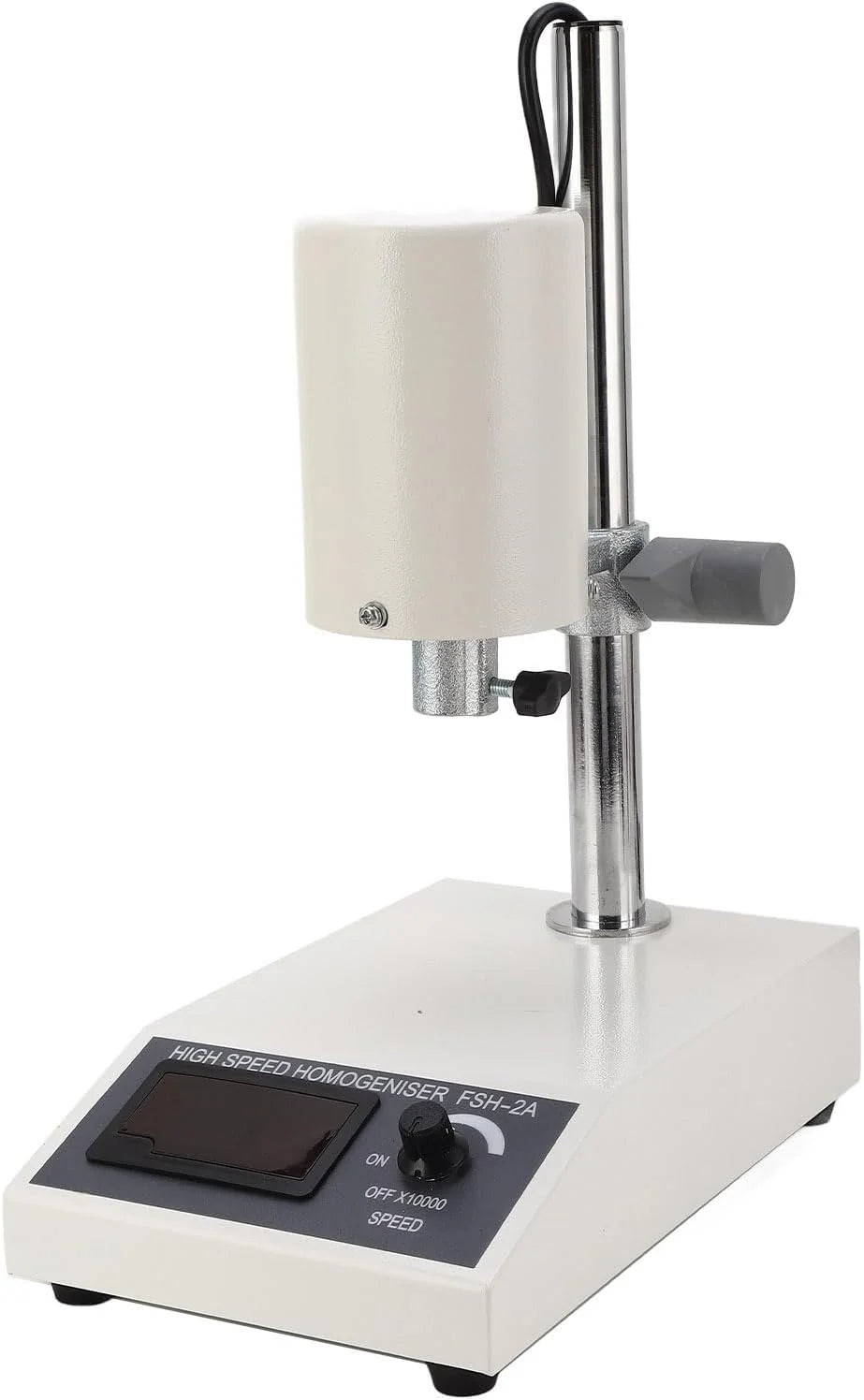 Homogenizator Wysokoobrotowy, Regulowany Homogenizator Wysokoobrotowy 8000‑22000 Obr/min Głowice Robocze FSH-2A z Akcesoriami do Blendera 5‑1000 Ml, Mieszadła (Wtyczka UE 220 V)