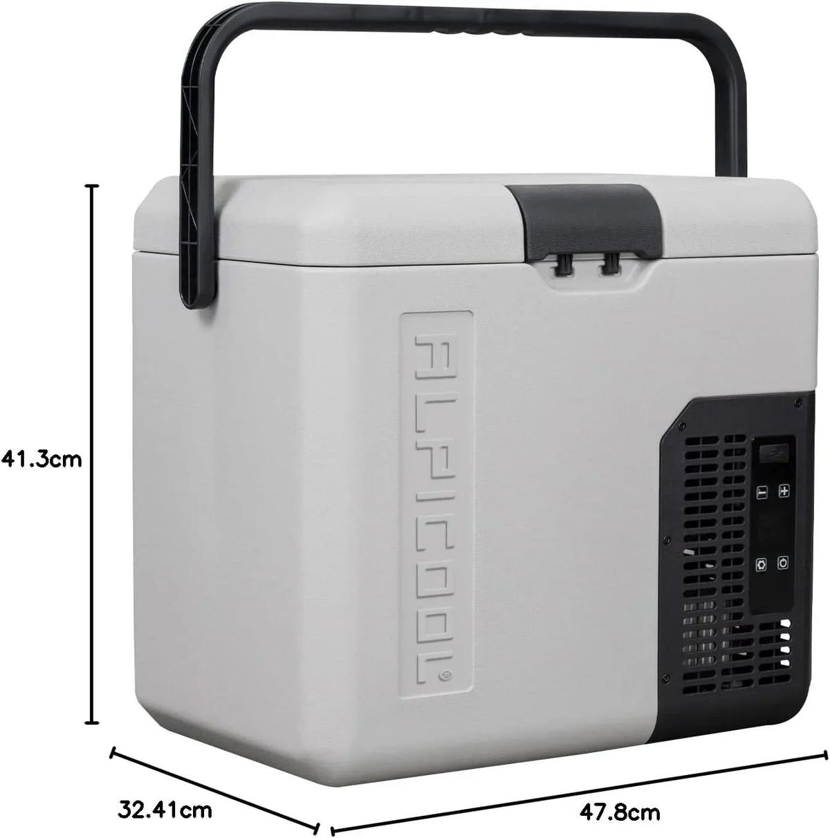Nevera portátil de compresor 18L 12V, mininevera con función de congelación -20°C, modelo P18 para coche, camión, barco y autocaravana