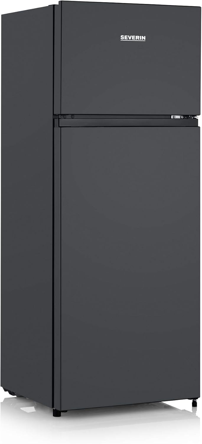 Severin DT 8762 frigorífico-congelador Independiente 206 L E Negro