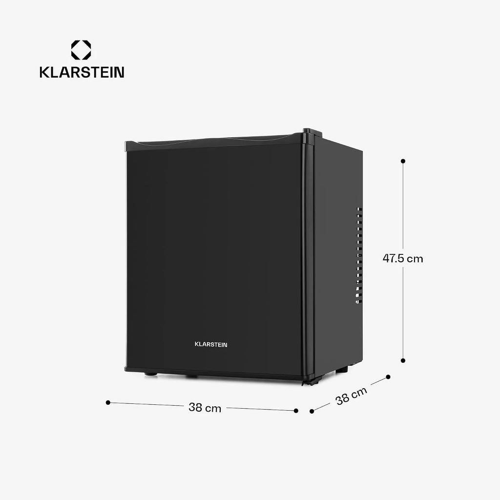 Klarstein Mini lodówka do pokoju, Mini lodówka 23L na napoje i kosmetyki, Mały minibar, mała i cicha, Regulowana półka, Mała na kosmetyki 5-15°C