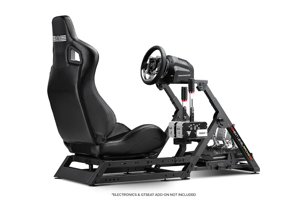 Soporte para volante de carreras Wheel Stand 2.0 compatible con volantes y pedales, diseño plegable para simulación de carreras