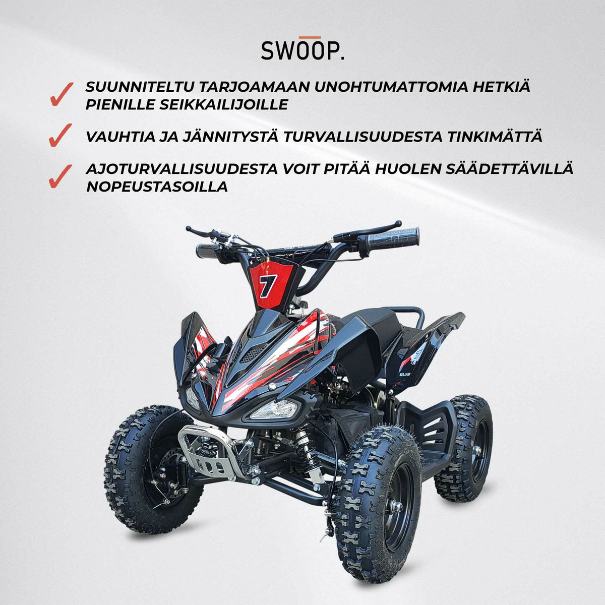 Swoop Elektro Quad Adventurer 1000W