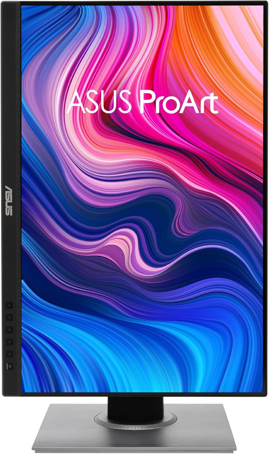 ASUS ProArt PA248QV - Monitor PC 24,1" WUXGA - Panel IPS - 1920x1200 - 300cd/m² - DisplayPort, HDMI, VGA y 4x USB 3.0 - 100% sRGB - 100% Rec. 709 - △E< 2 - Calman Verified - Garantía de 5 años, Negro