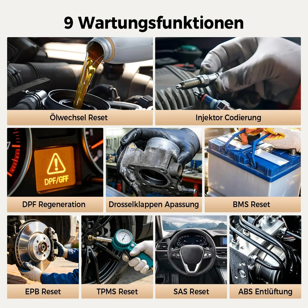 Dispositivo de diagnóstico OBD2 universal Topdon ArtiDiag600 Pro con 9 funciones de servicio