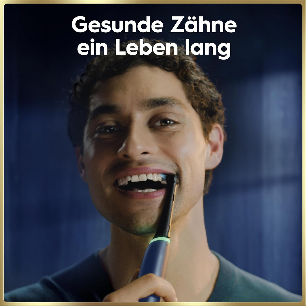 Cepillo de dientes eléctrico Oral-B iO Series 9, incluye 1 cabezal, 7 modos de cuidado bucal, ganador del test CHIP (11/25), diseñado por Braun, azul oscuro